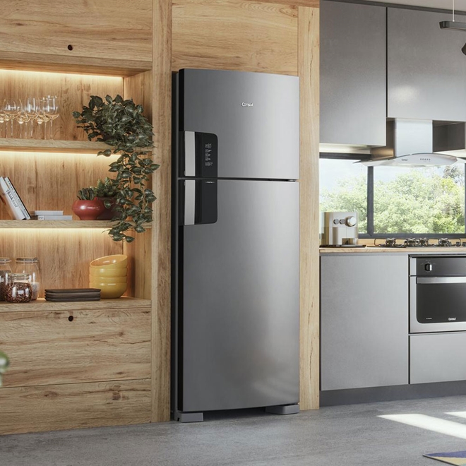 Geladeira Inox